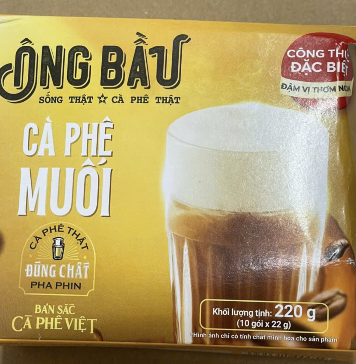Cà phê Ông Bầu 220g